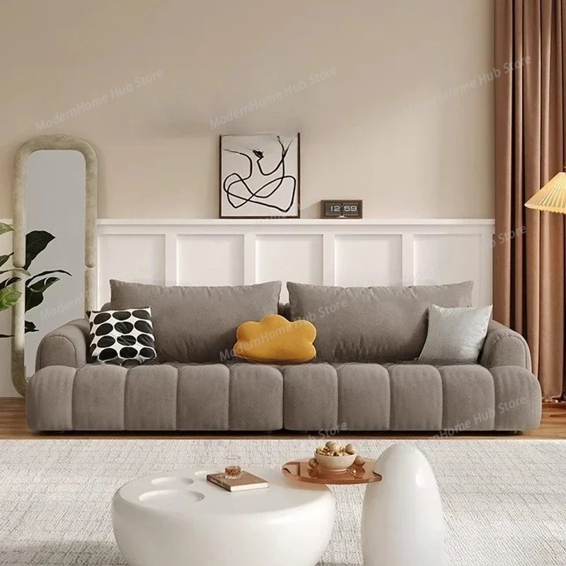 White Cream Living Room Sofas Cloud Big Size Chinese Style Beauty Decoration Living Room Sofas Interior Muebles Hotel Furniture