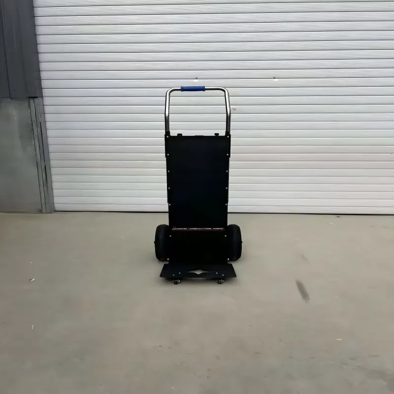 Electric Stair Climbing Cart Battery Powered Tracked Trolley Energy Saving Easy Climb Hand Truck for Heavy Load Moving Helper