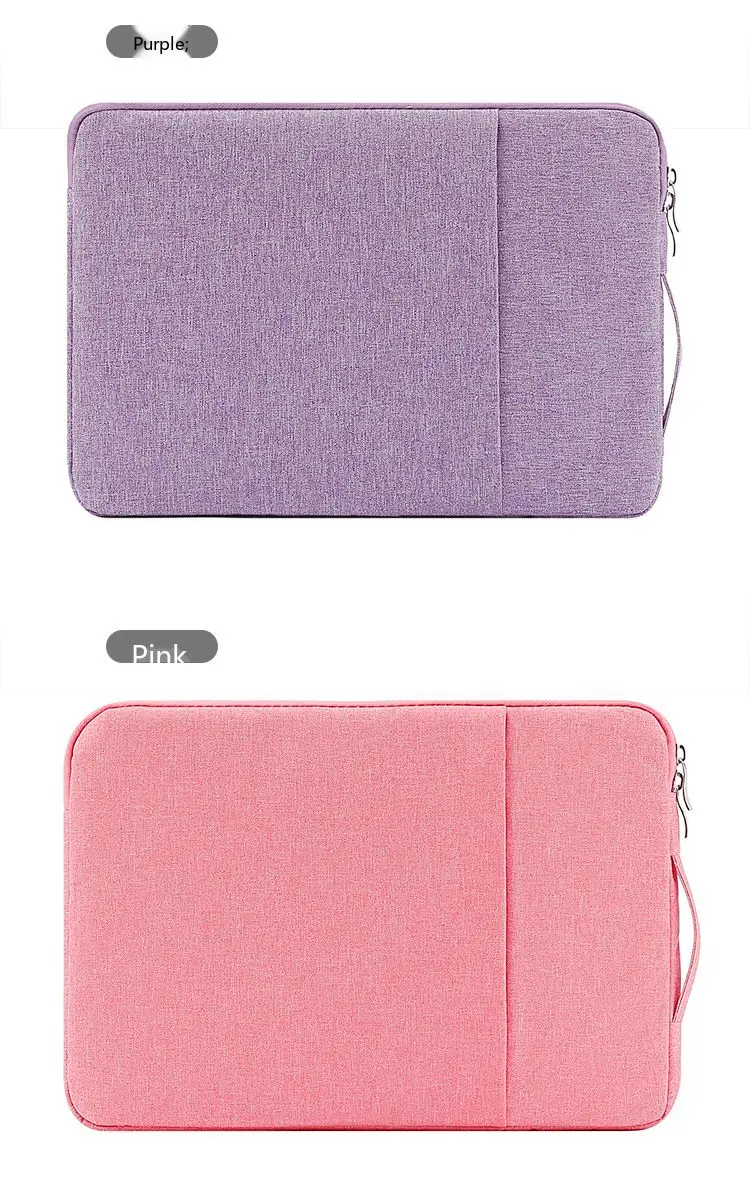 Laptop-Hülle 11-16 Zoll Oxford-Stoff Schutztasche für Notebook mit Fleecefutter – Detail 13