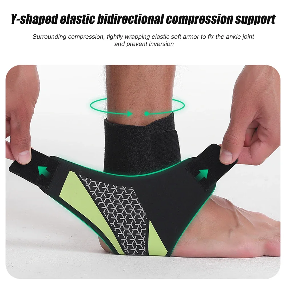 1PCS Ankle Support for Ligament & Sprained Ankle,Plantar Fasciitis Support,Ankle Brace for Women & Men Compression Ankle Strap