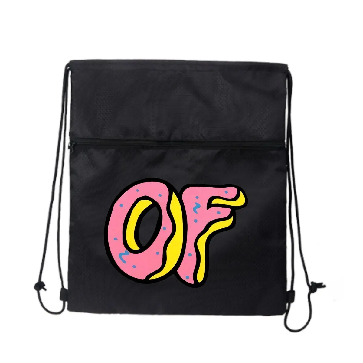 

Простой рюкзак для занятий спортом на открытом воздухе с карманом на шнурке, мужской и женский рюкзак для фитнеса