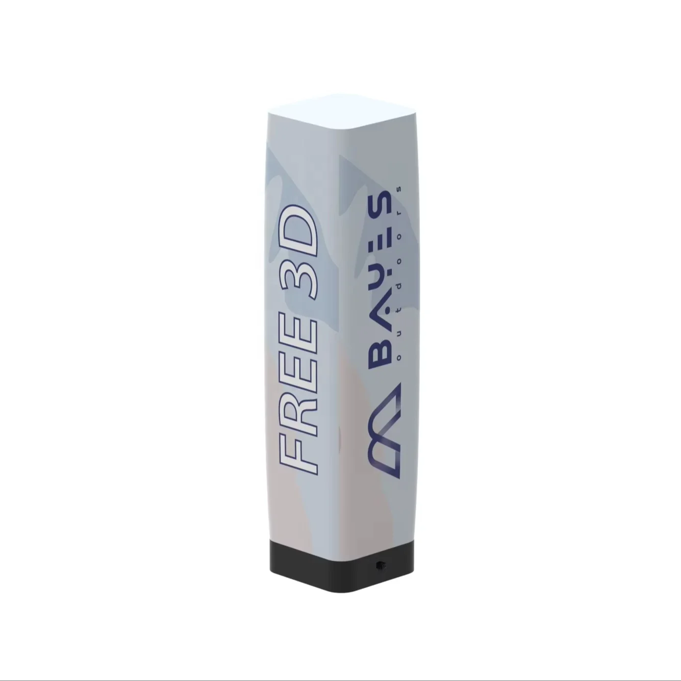 

Inflatable Totem Pole Light Column Outdoor Advertising Display 10-12ft Waterproof LED Pillars With Battery/Plug Power