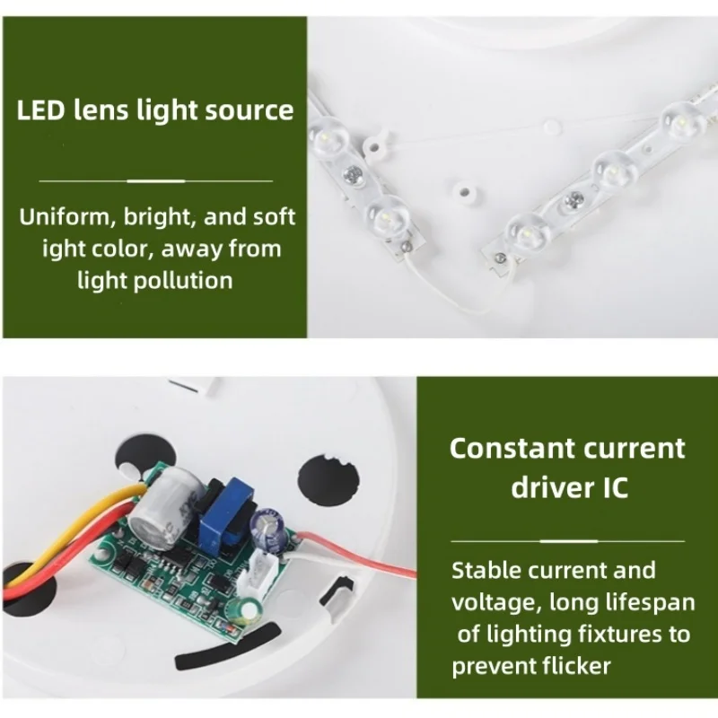 Lámpara de Techo LED con Sensor Infrarrojo para Hogar, Garaje, Ático, Puerta, Pasillo, Escalera, Almacén