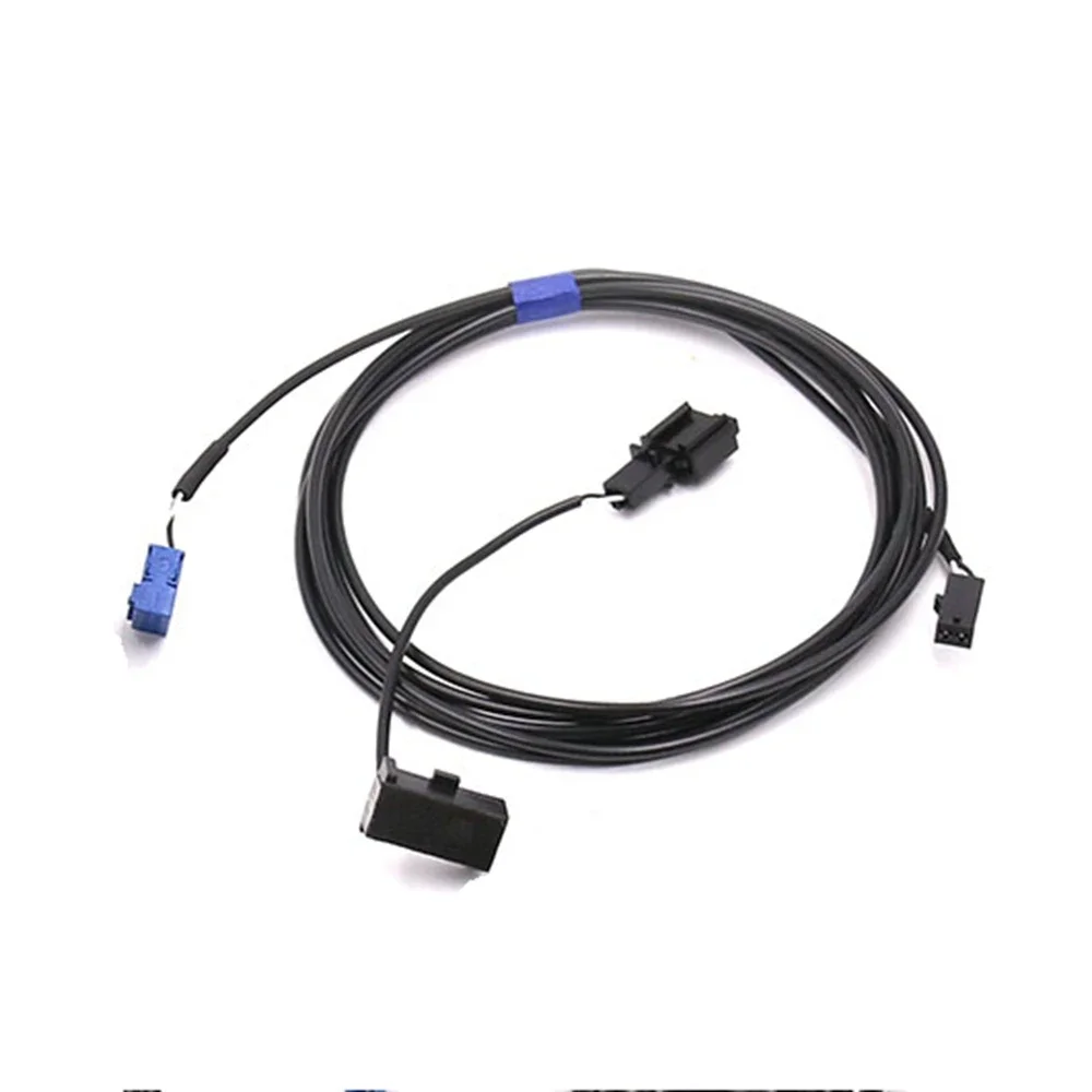 Cable de Extensión para Micrófono, Arnés de Cableado para Golf 7 MK7 Passat B8 Tiguan STD2 ZR NAV Discover Pro MIB Radio Retrofit