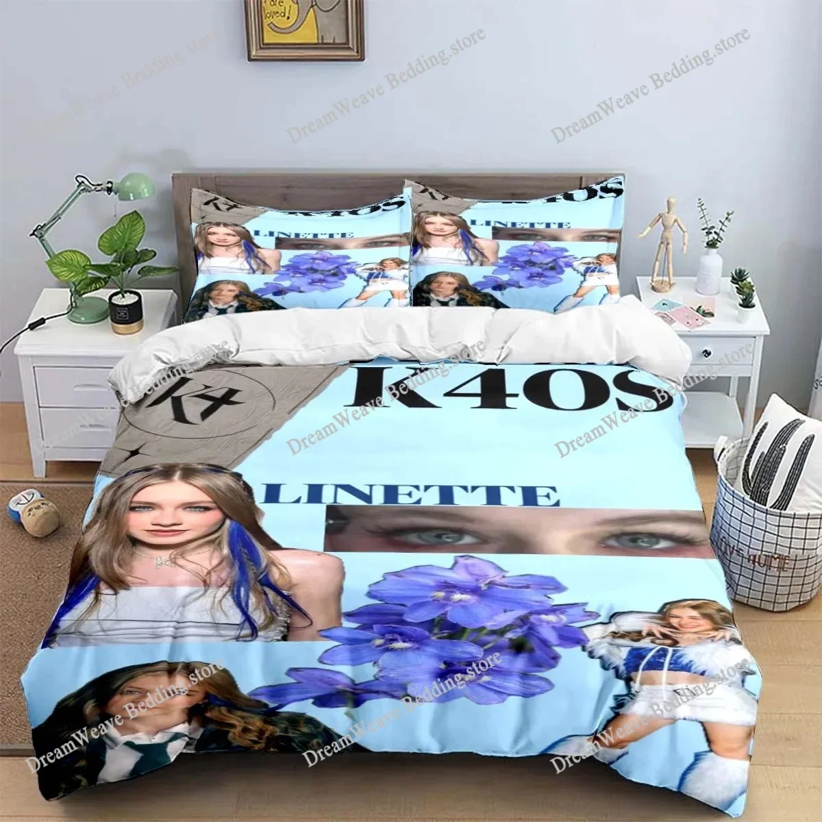 Musical Genius K-k4os Bedding Set Single Twin Full Queen King Size Bed Set Aldult Kid Bedroom Duvetcover Sets Bed Sheet Set 2025