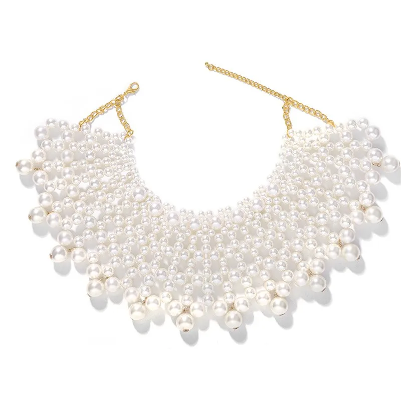 Accesorios de fotografía para mujer embarazada, collar de perlas Vintage, Sexy, Retro, para Sesión de maternidad, chal de perlas, utilería para