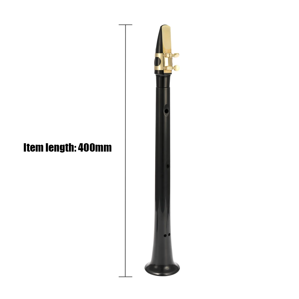 Mini Portable Saxophone Lightweight with Carrying Bag Pocket Saxophone 8-Hole Elegance Woodwind Instrument Musical Education