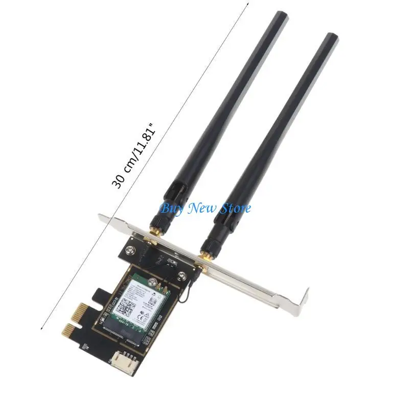 20CE WiFi 6 untuk AX200 802.11ax Kartu Jaringan WiFi yang kompatibel dengan