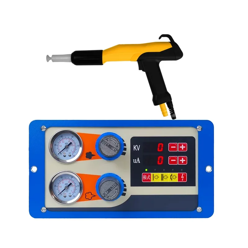 Intelligent electrostatic spray gun, small static powder electrostatic spray gun