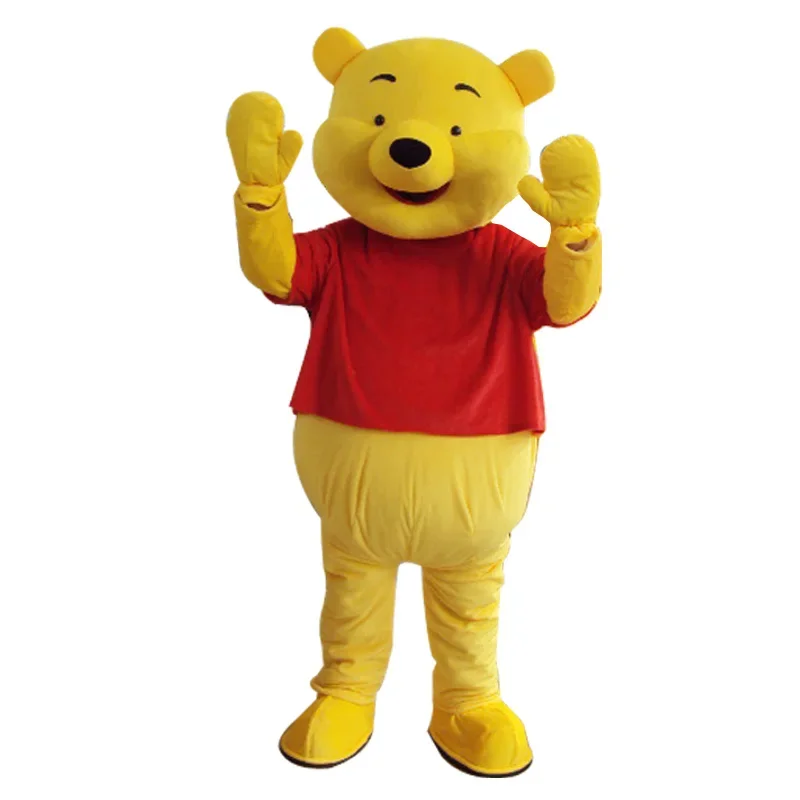 [Disney] Cosplay cut Winnie the Pooh bear Mascot Costume Cartoon character costume Advertising Costume Party Animal carnival