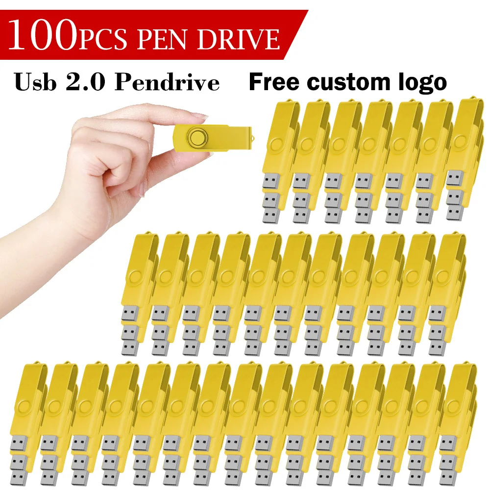 Custom Custom Logo 100pcs/lot USB Pendrive 128MB 4GB 1GB Memory Stick 4GB 16GB Photography Gifts USB 2.0 Flash Pen Drive 512MB