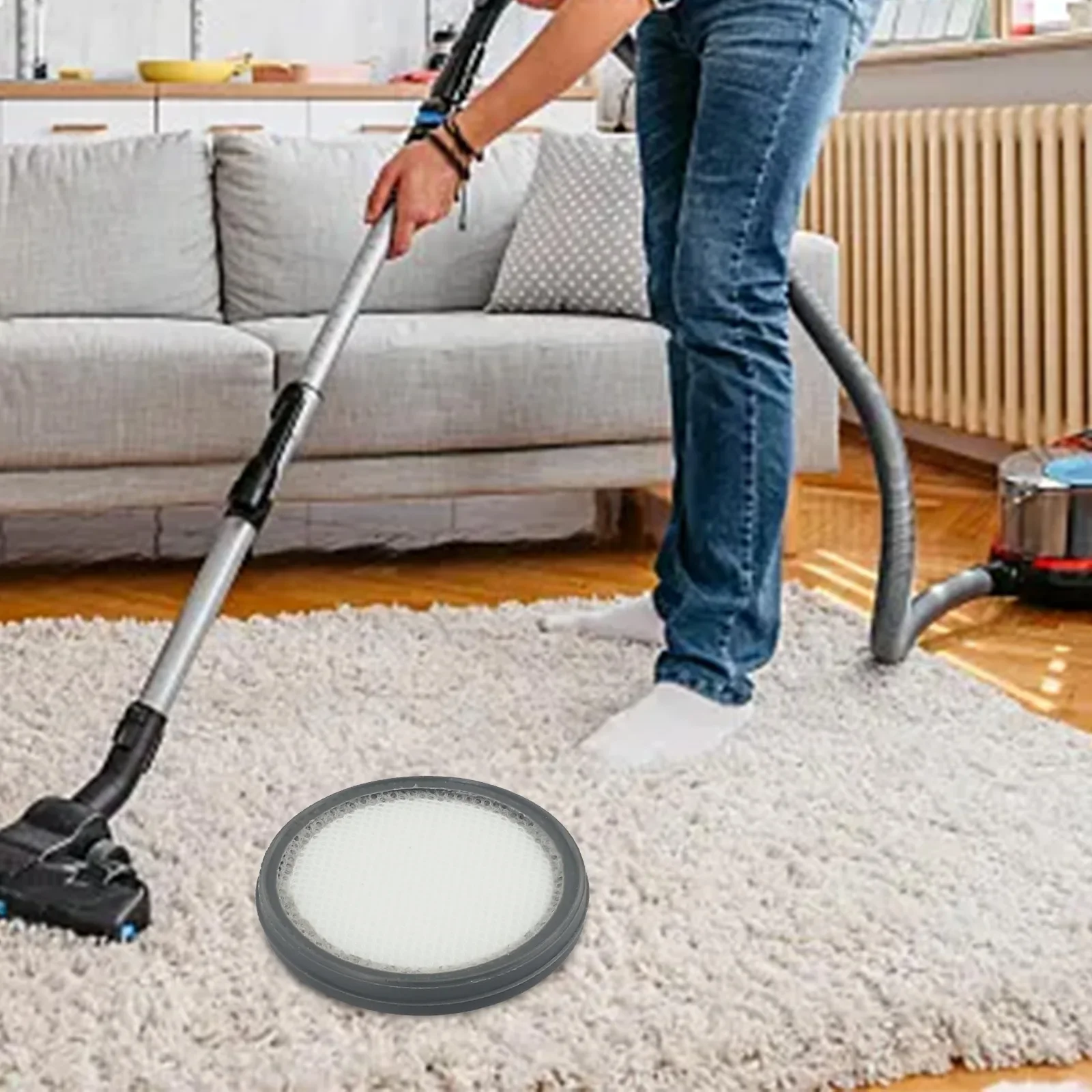Filtre de remplacement pour aspirateur sans fil PRETTYCARE W200 W300, pièces de rechange compatibles pour un nettoyage efficace