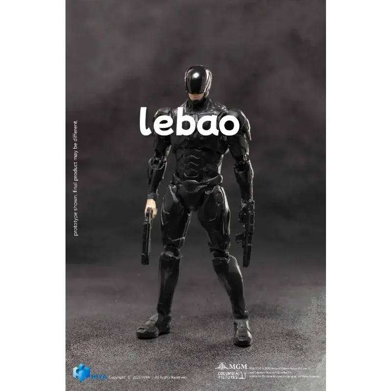 [24-hour shipping]Hiya Toys 1:18 Robocop 2014 Exquisite Mini Series Black Soldier Figurebirthday gift