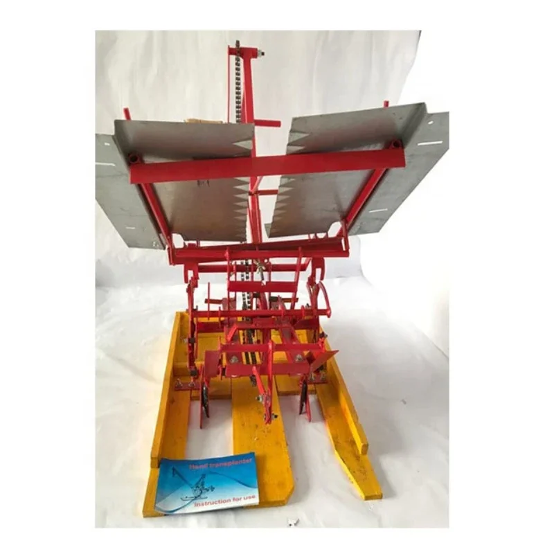 

Hand - moved rice transplanter Plant number adjustable depth Seedlings inserted neatly even good ventilation