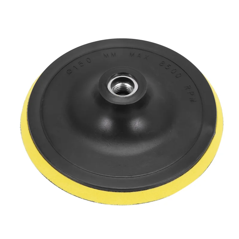 AC88-5X Polishing Pad Backing Pad Sanding Pad Pads M14 For Polishing Machine New K1 Thread Diameter: 150MM