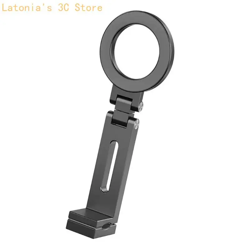 Starke Klemme, magnetischer Telefonhalter, 4000 g g Magnetverschluss, faltbar für Reisen, sichere leise – Detail 8