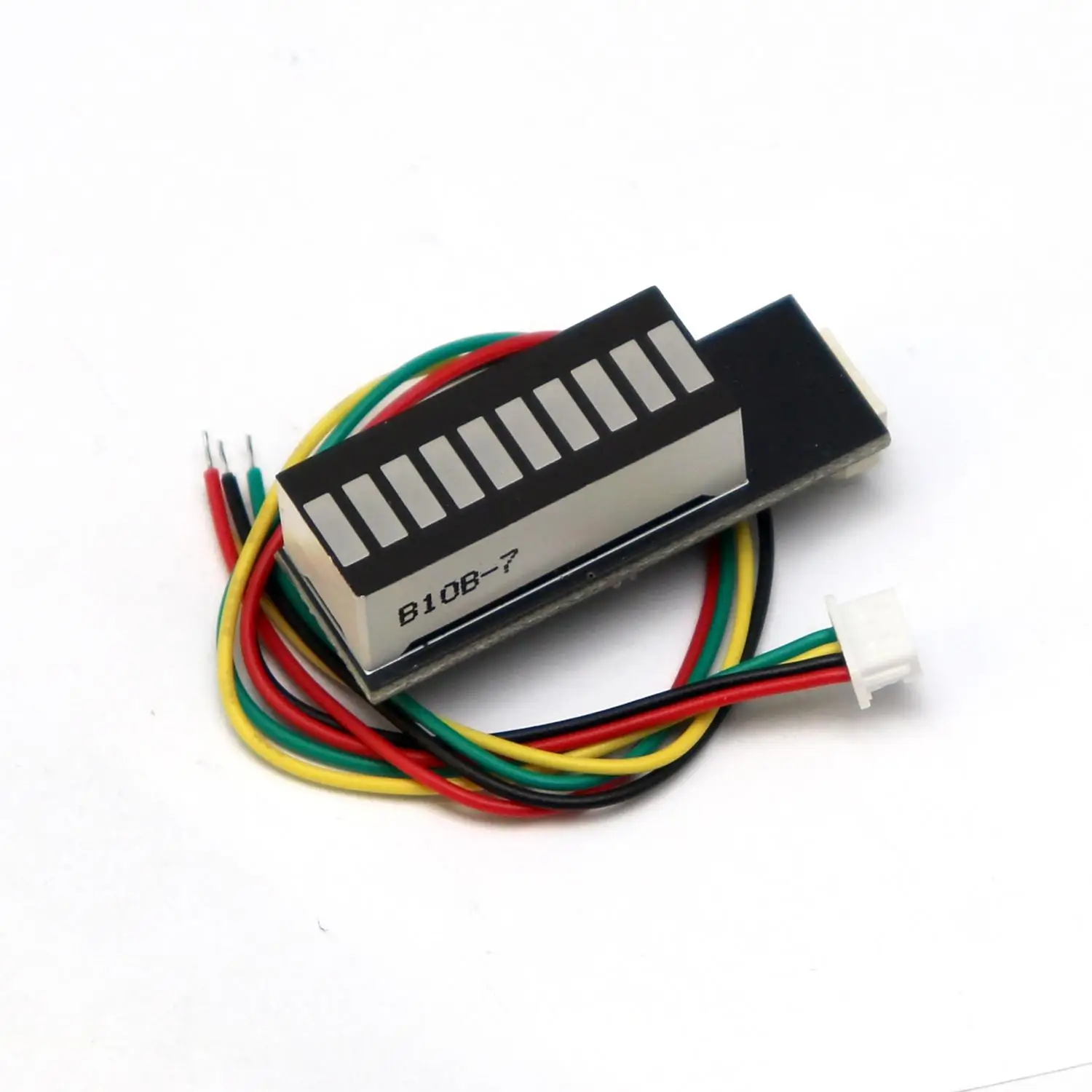 10‑Segment Music Rhythm LED Indicator Spectrum Audio Signal Level Meter VU Meter DC 9‑12V Car Amplifier Speaker Atmosphere Lamp