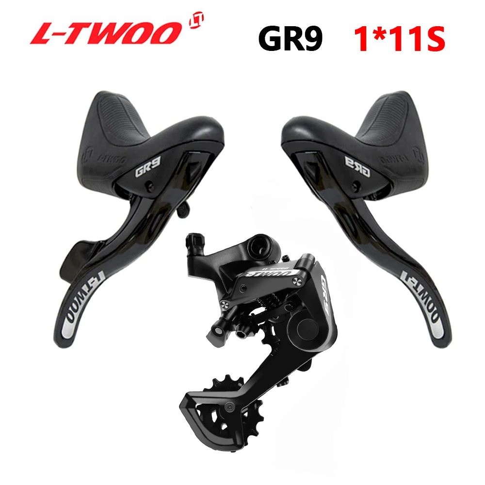 LTWOO GR9 1x11 Speed Road Gravel Bike Groupset 11V R/L Shifter Lever Without Damping Rear Derailleur Kit Bicycle Cycling Parts