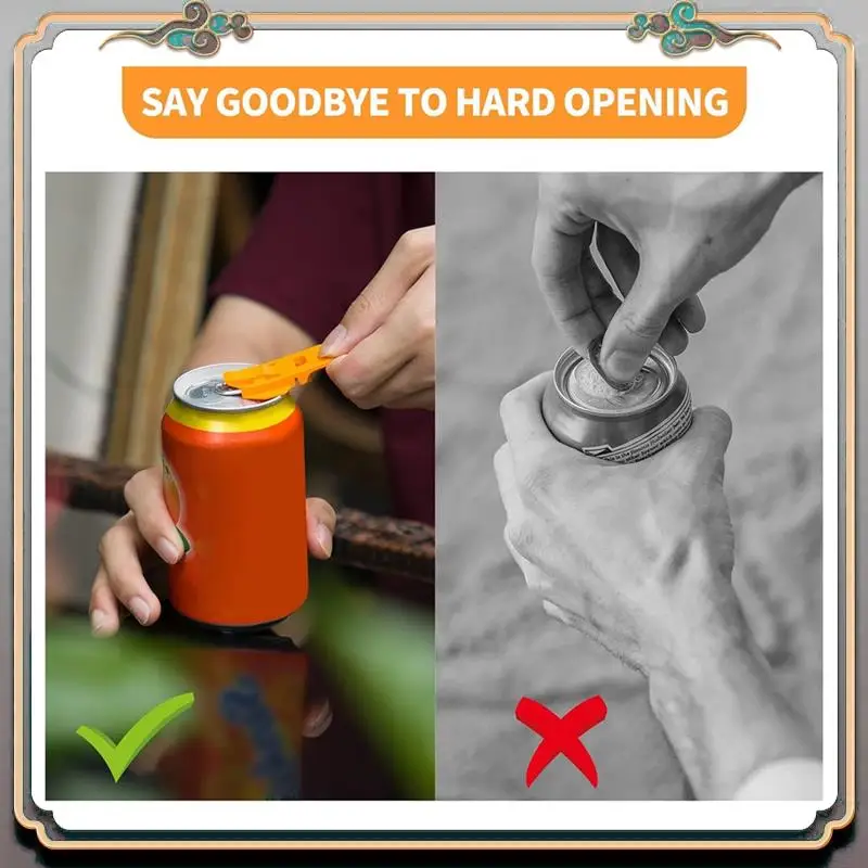 Durevole confezione da 24 apriscatole per birra e bevande che coprono apriscatole, apriscatole manuale facile per, coca cola, birra, soda