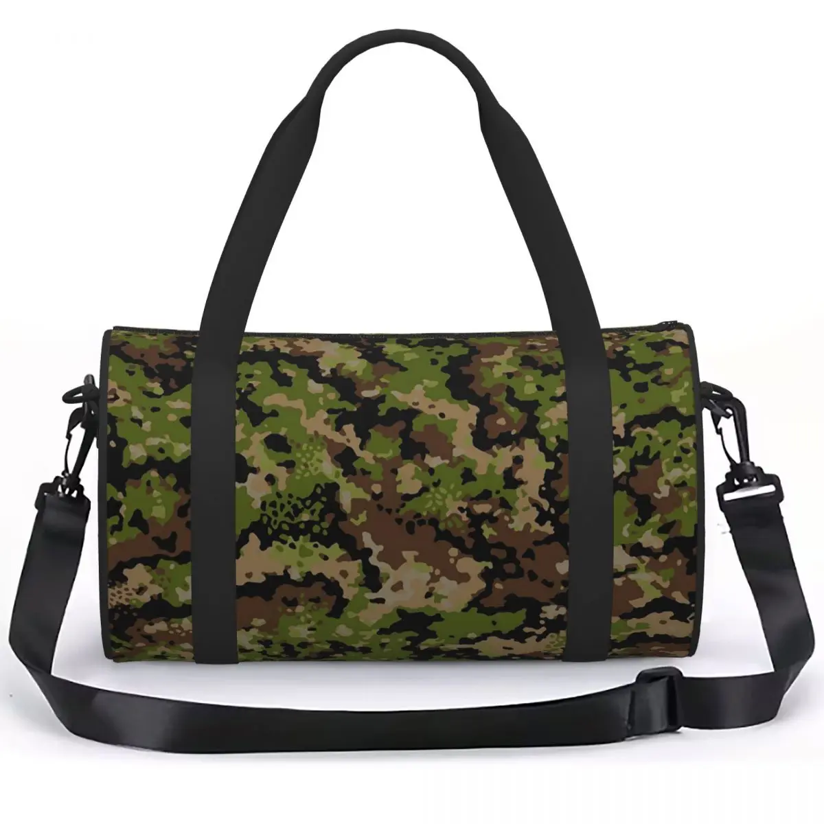 Camo Camouflage Army British DPM Luggage Bag Multi-Functional Duffle Tote Bag Handbags Gym Bags Fitness Bag for Boys Girls