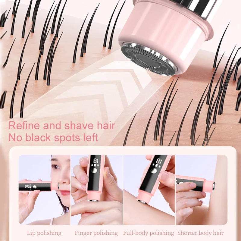 NEW Bikini Legs Arms Hair Trimmer Rechargeable Electric Razors Lady Shaver Epilator Hair Removal for Women Face and Body