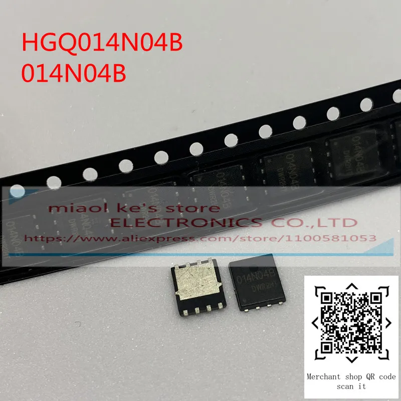 [10pcs]100%New Original: HGQ014N04B 014N04B - 200A 40V 1.1m Ω Low Internal Resistance Field effect MOS Transformer PDFN5X6