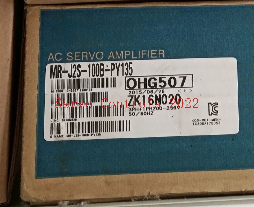 NEW in Box MR-J2S-70B-PY135 MR-J2S-100B-PY135 MR-J2S-200B-PY135 MR-J2S-350B-PY135 Servo Driver