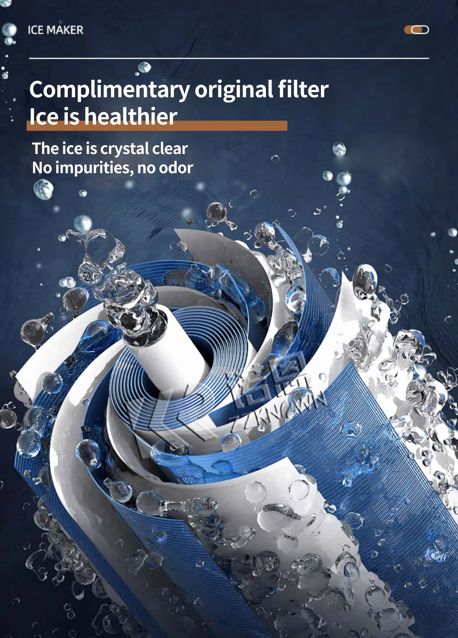 เครื่องทำน้ำแข็งบล็อกเชิงพาณิชย์2023เครื่องทำน้ำแข็งก้อนแห้งเกรดอาหารสำหรับร้านอาหารได้รับการรับรองจาก CE