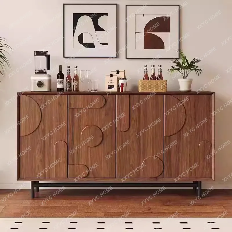 

Винтажный буфет из массива дерева, винтажный шкаф для хранения в гостиной, настенный шкаф для прихожей, шкаф для хранения вещей.