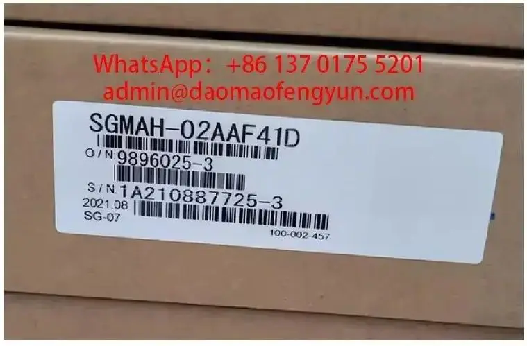 

SGMAH-02AAF41D Brand New Servo Motor，Fast shipping，SGMAH 02AAF41D