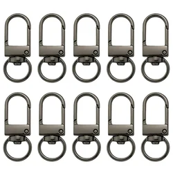 8-100Pcs Alloy Snap Lobster Clasp Hooks Keychain Findings for DIY Key Chain Necklace Bracelet Accessories Supplies Accessories