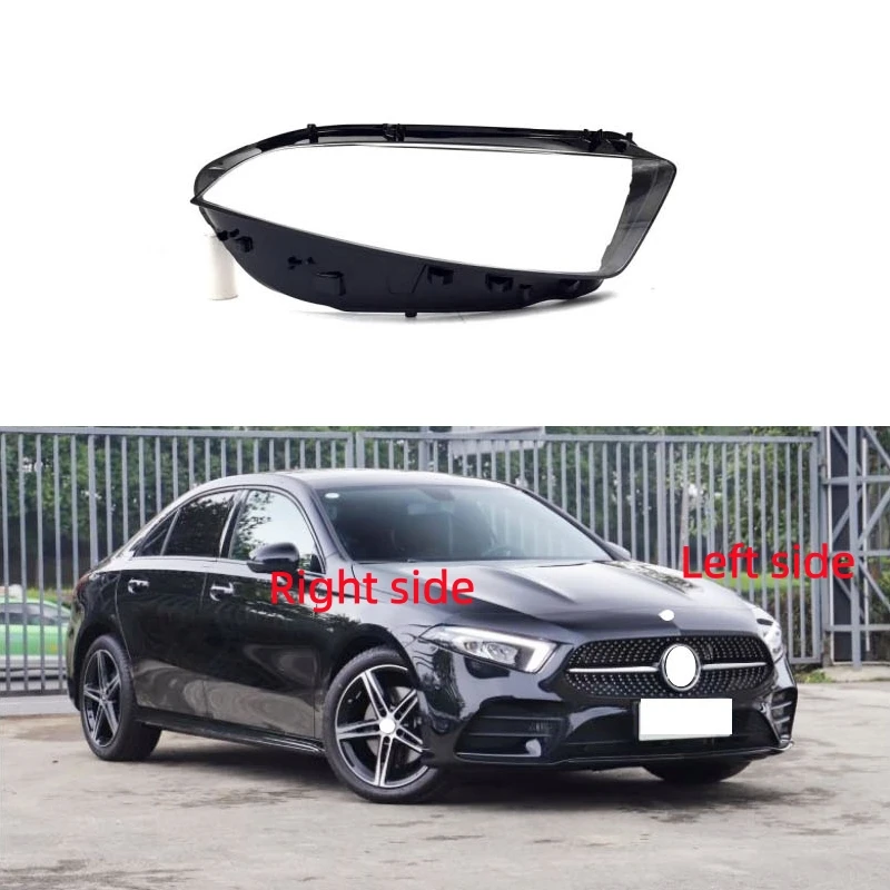 

For Mercedes-Benz A Class W177 2019 2020 2021 Headlight Shell Headlamp Cover Replacement Lamp Shade Headlamp Lens Glass