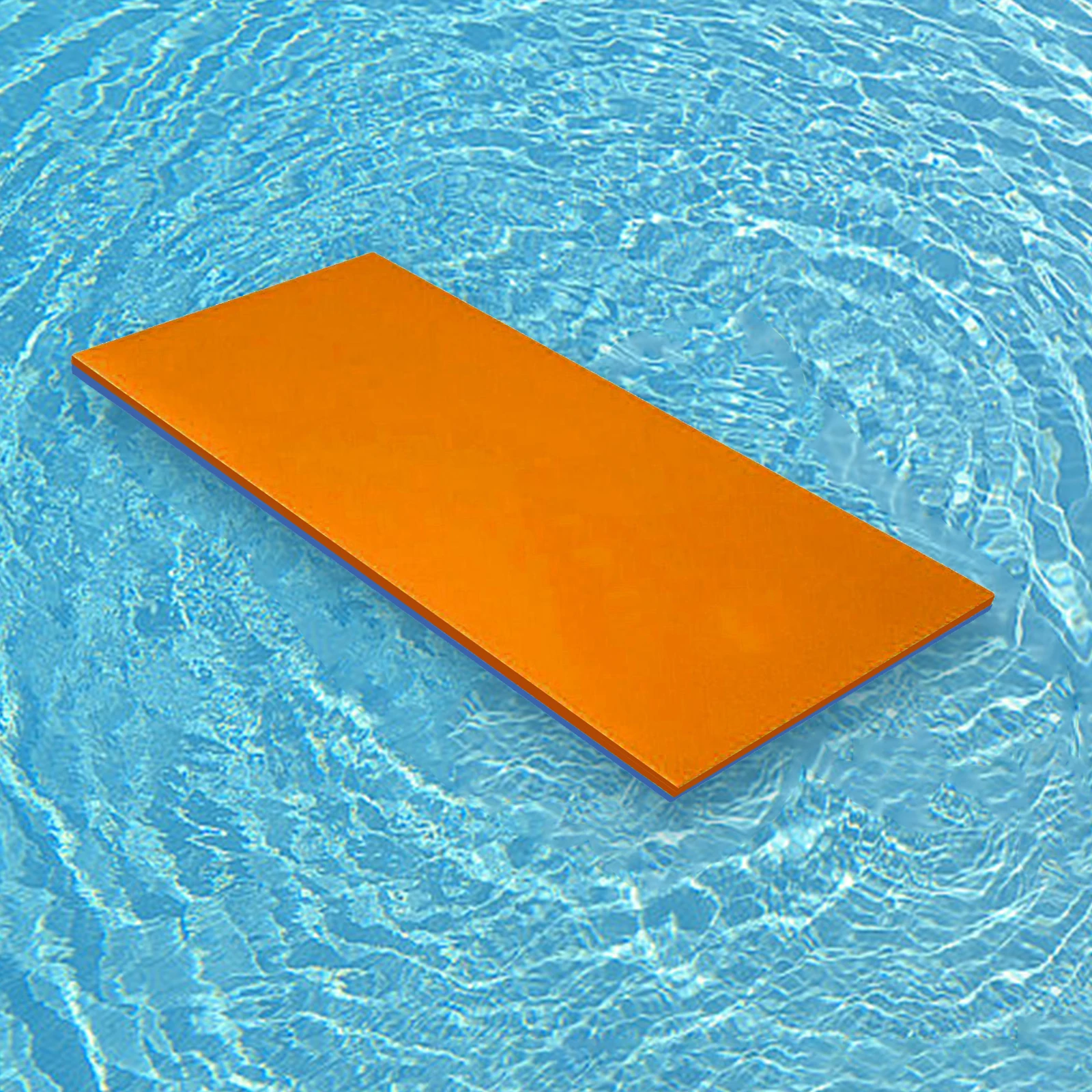 Water Floating Mat Pool Floating Raft Children Portable Float Mat Bed Water Blanket for Boating Lake River Beach Swimming Pool