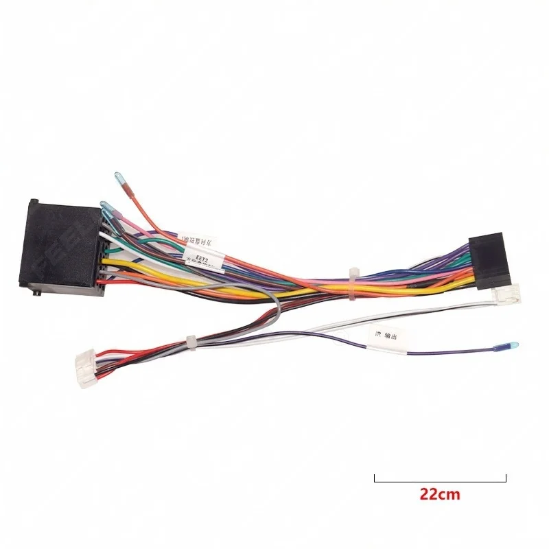 Wiring Harness CAN Bus Decoder Audio RCA Plug ISO Cable Adapter for BMW 3 Series E46 5 Series E39 E53 X5