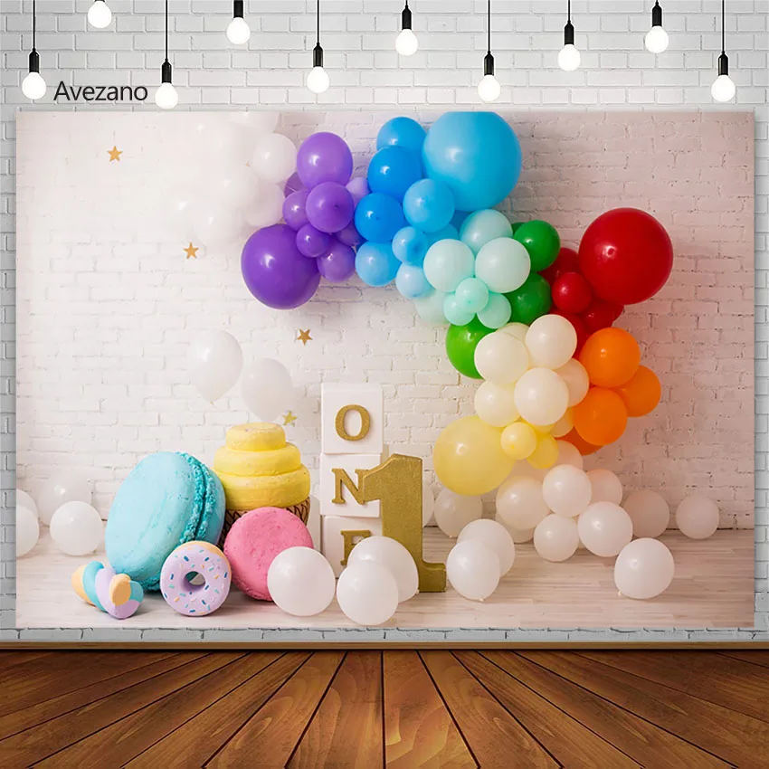 Фон для конфетного бара, фотография, мороженое, вечерние, пончик, детский день рождения, портрет, торт, воздушный шар, фон, декор для фотостудии