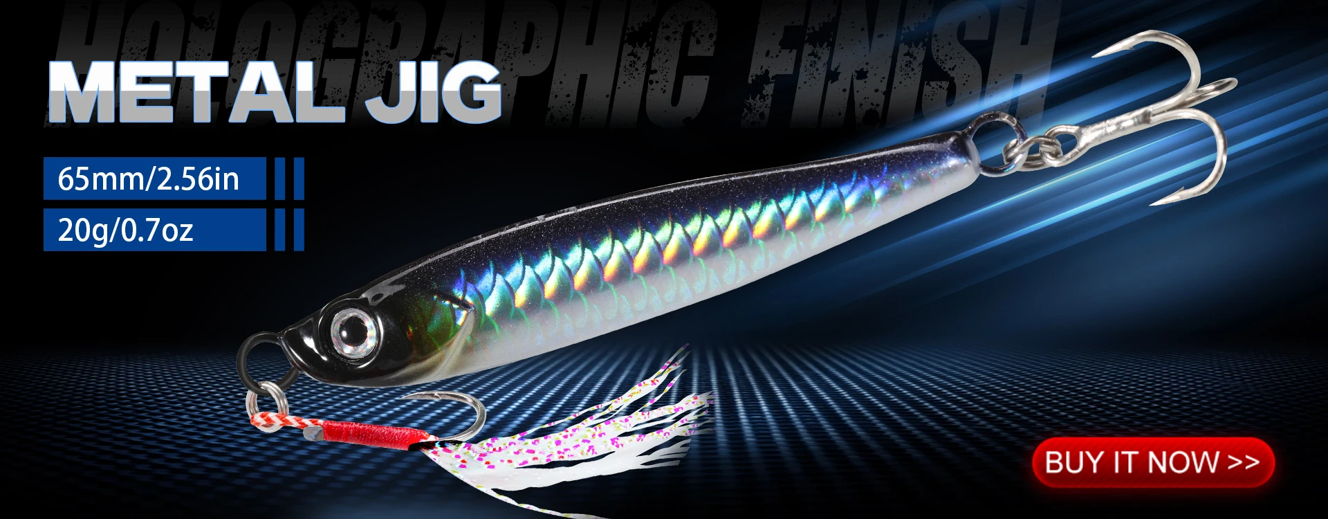 HuntHouse Metall Jig Micro Jig Slow Fall Angeln Locken 3g 5g 7g 12g Jigging lockt Herkunft Haken Biat Für Aji Fisch Jack Eye Finder – Detail 2