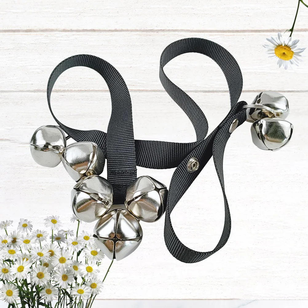 

Dog Doorbell For Pet Training Loud Bell Durable Handle For Potty Housebreaking Use Pet Supplies Dog Training Doorbell