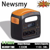 Newsmy N1200 Portable Power Station 1200W Solar Generator 1102.5Wh LiFePO4 Battery Home Backup Outdoor Camping Mobile power