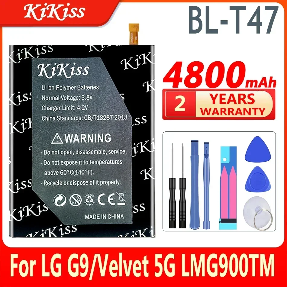 

BL-T47 4800mAh Replacement Battery For LG Velvet LMG900TM Velvet 5G BLT47 G9 Mobile Phone Batteries BLT 47 Cellphone AKKU BL T47
