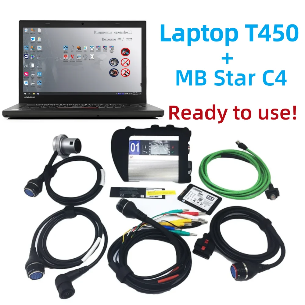 

V09.2025 Reliable quality DOIP MB star c4 Diagnostic tool MB SD C4 software add Free Monaco DTS MB Car/Truck automotive tools