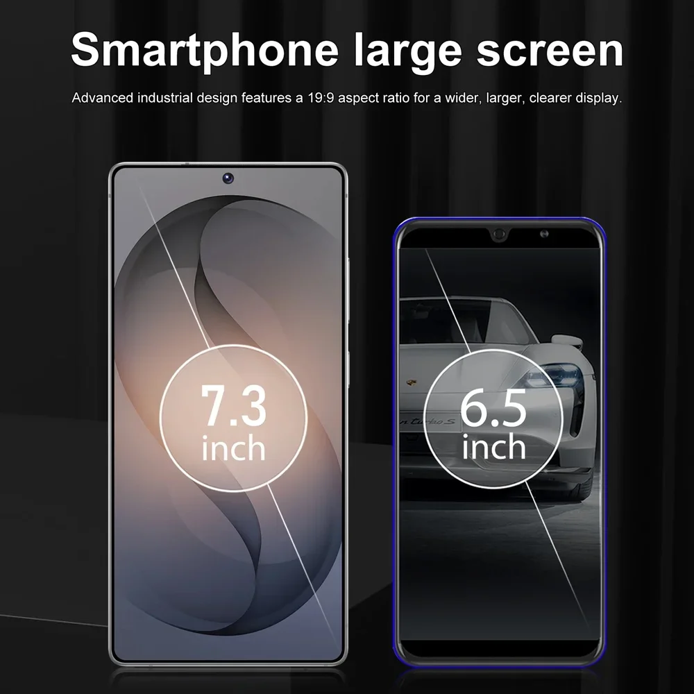 K-Touch New C27 Ultra Smartphone Android 15 5G 7.3 HD Mobile Phones 22GB 2TB 7800mAh Octa Core Cell Phone Unlock Dual SIM 16+48MP Camera handy telefone