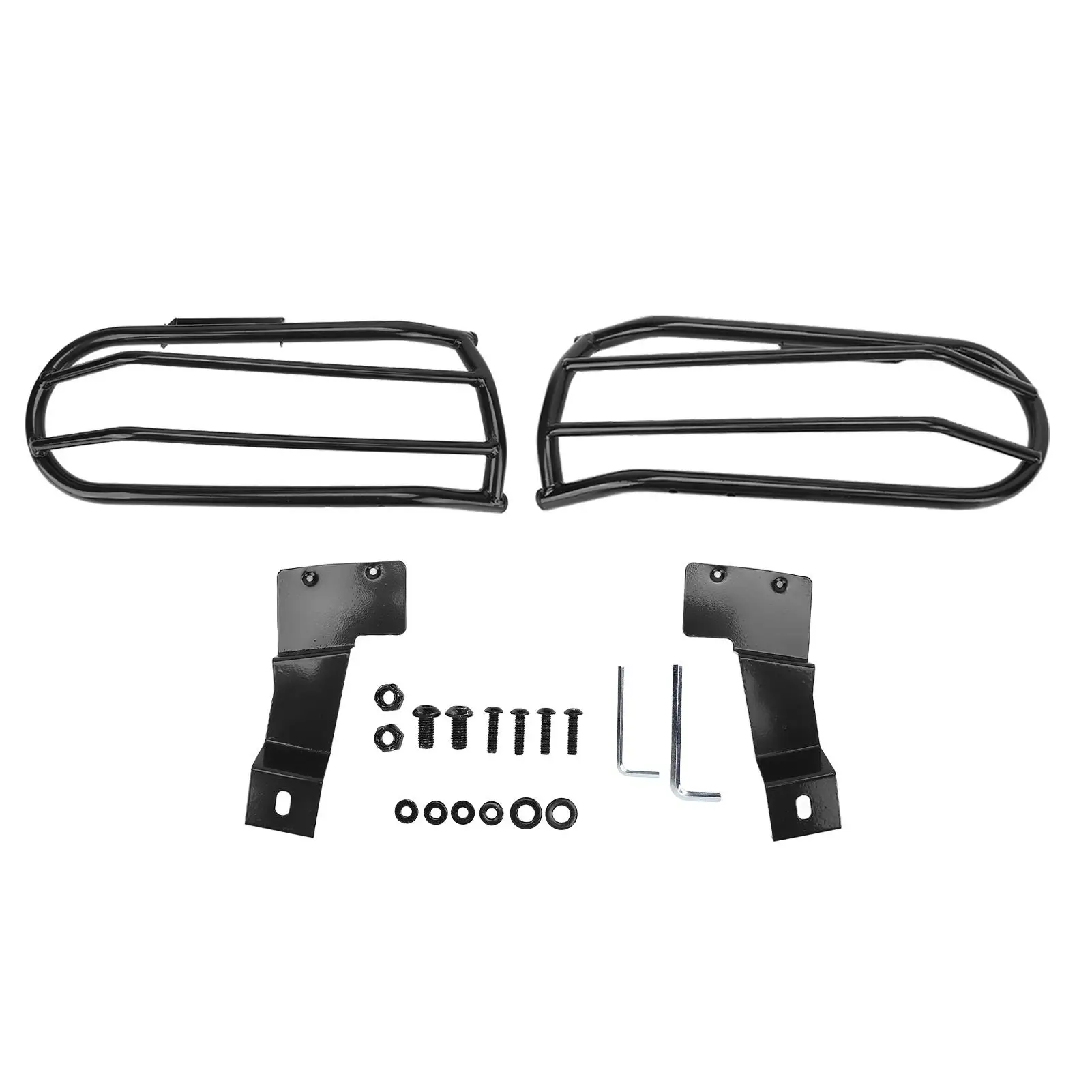 Glossy Front Bumper Fog Light Cover Replacement for fj Cruiser 2007-2021 - Durable & Perfect Fit