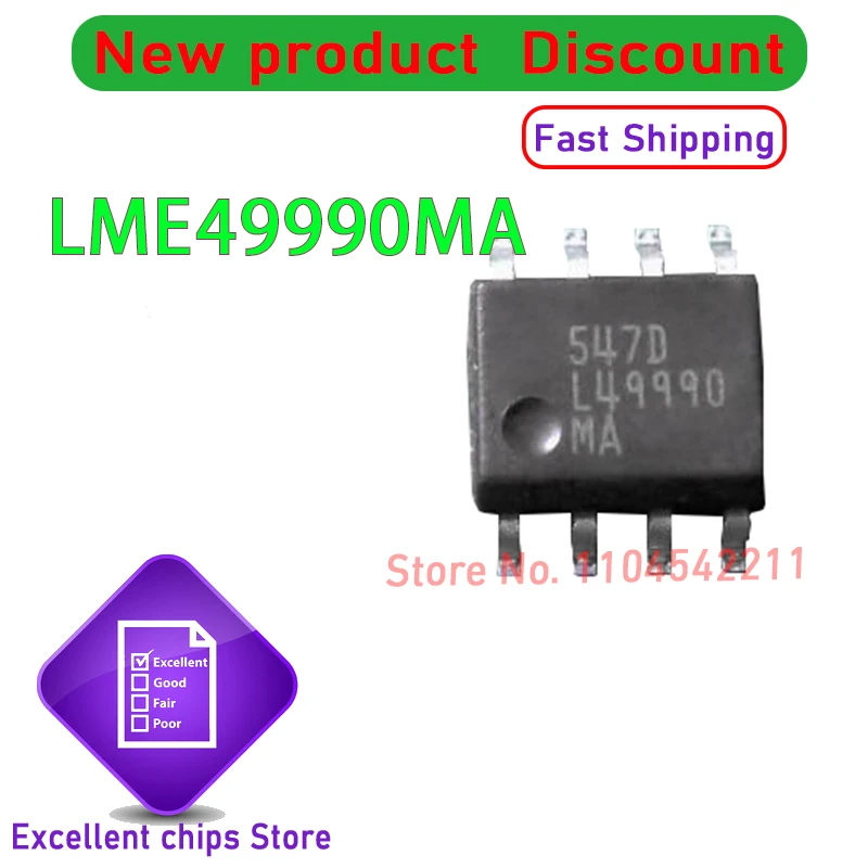 

10PCS/LOT LME49990MA LME49990 LME 49990MA L49990MA L49990 SOP8