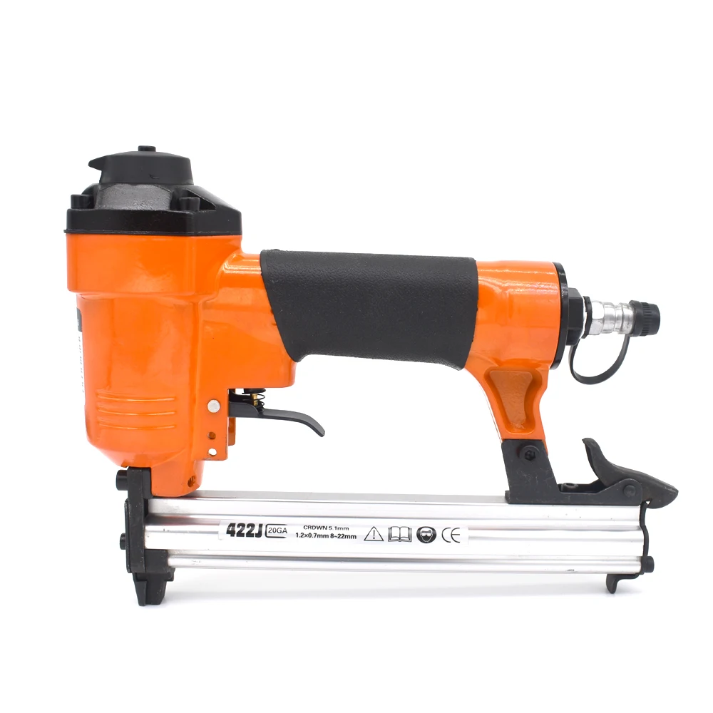 20GA Pneumatic U Stapler Framing Tacker 422J Air Staple Gun For Woodworking