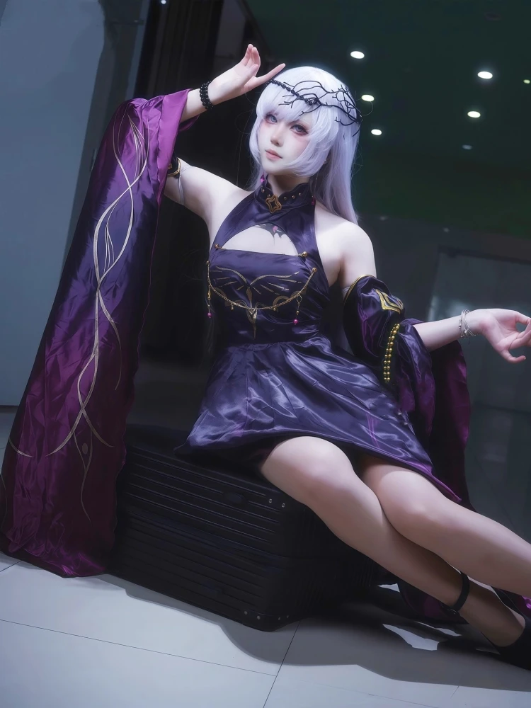 Hella Cosplay Costume jeu chemin vers nulle part Anime femmes robe Sexy bande dessinée-con carnaval fête Costume jeu de rôle vêtements Stock