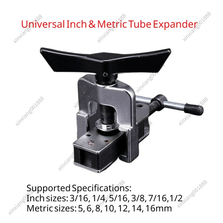 For Metric Imperial Flaring Tool & Tube Expander, Air Conditioner Copper Pipe Flare Tool Manual Tubing Expander