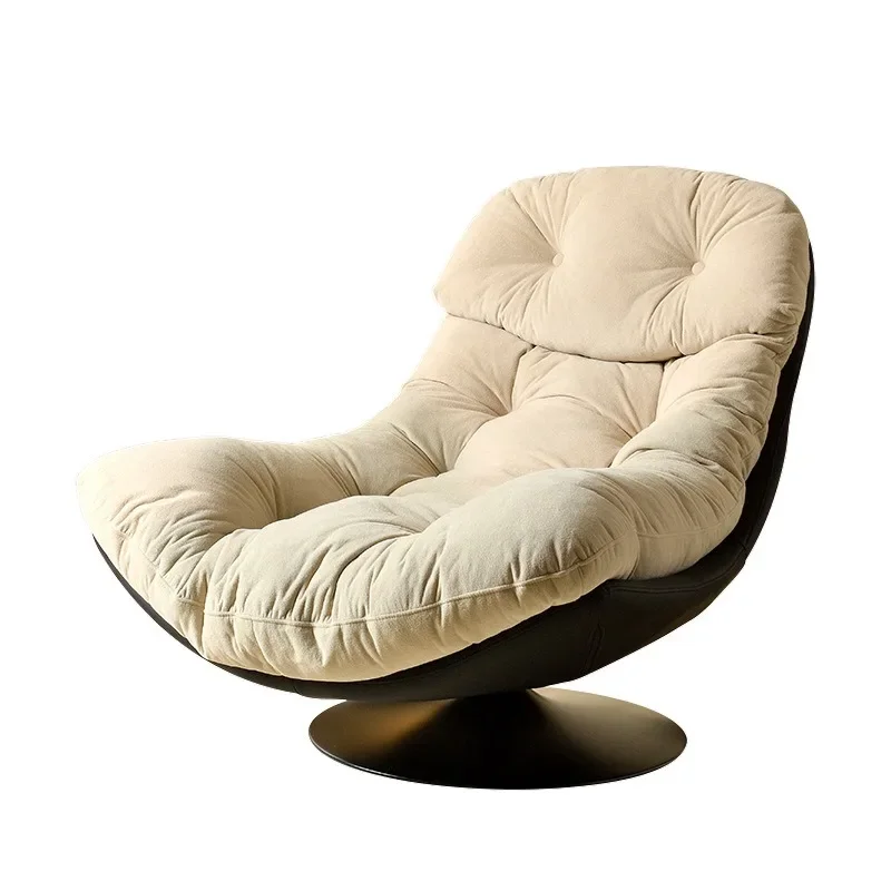 

Italian minimalist modern light luxury living room balcony single leisure study