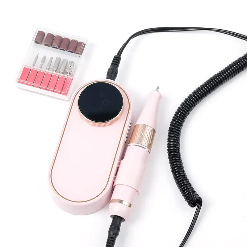 Kit d'outils pour ongles, perceuse à ongles à eau, affichage LCD, électrique Portable