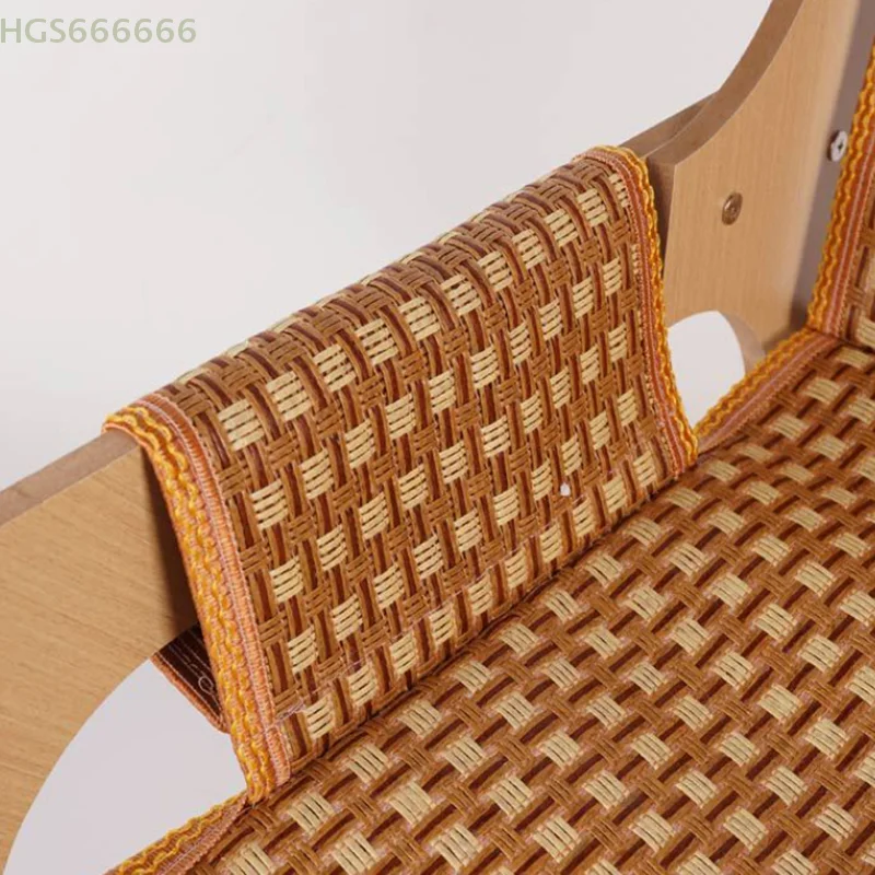 

Cat Scratch Wear-Resistant Cat Nest Rattan Lounge Chair Cat House Pet Sleeping Bed Summer Cooling Cat Bed Cool Mat Sofa