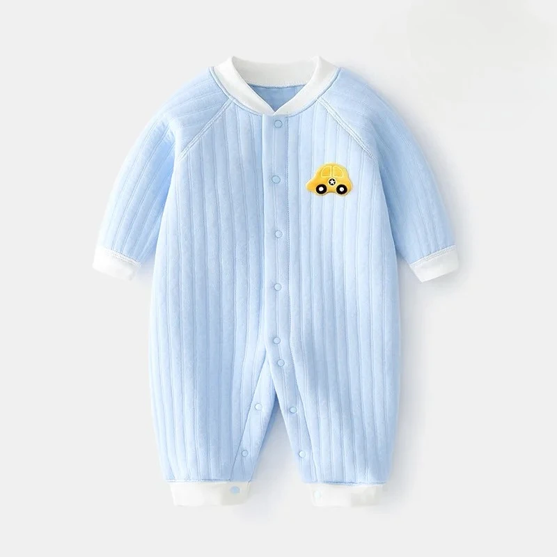 

Сплошной цвет, зимние детские комбинезоны унисекс, теплый комбинезон на ножках для новорожденных мальчиков и девочек, одежда для младенцев, мягкая хлопковая одежда с длинными рукавами для малышей